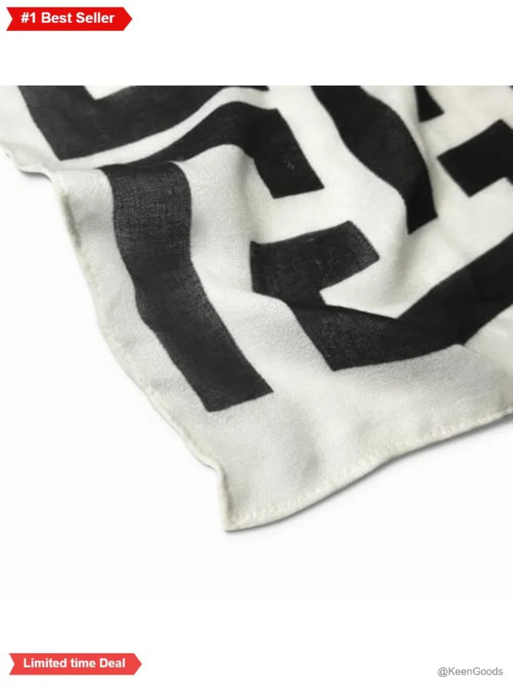 Women's Lightweight Cotton Polyester Blend Scarf Shawl Wrap